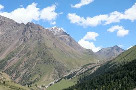 Landschaft der Schlucht