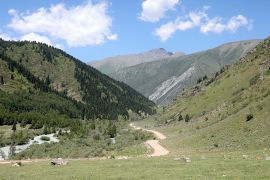 Grigorev-Schlucht - Nächste Stadt: Cholpon-Ata