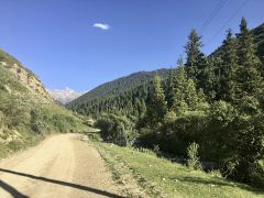Dzhukuu-Schlucht - Nächste Stadt: Karakol