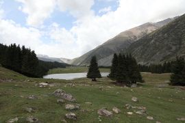 Zugang zum ersten See